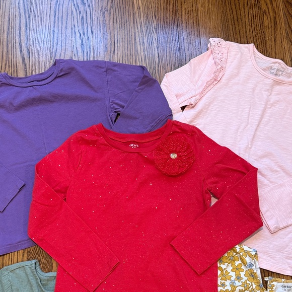 Colorful Kids Long Sleeve Tops Set - Picture 3 of 4